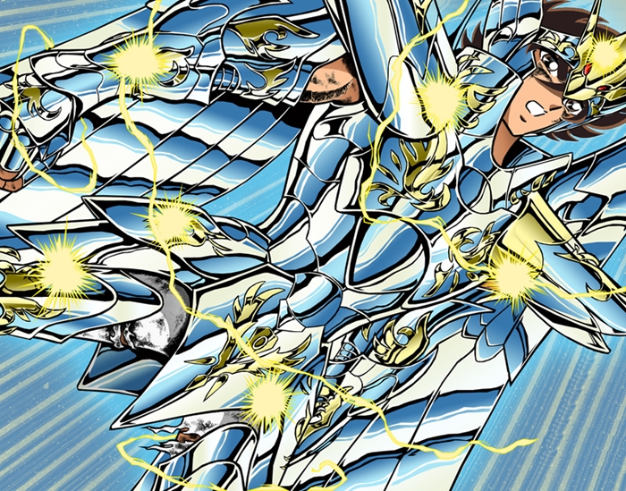 Bronze Saints With God Cloth Original Manga Colorizations